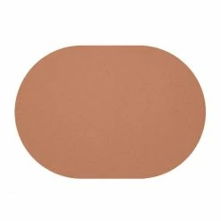 Rabatt 💯 Daff Filz Tischset Oval Aus Merino-Wolle - 34x42 Cm - Toffee 👏