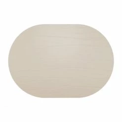 Rabatt ⌛ Daff Leatherixx Dumbo Tisch-Set Oval - 34x42 Cm - La Luna 🧨