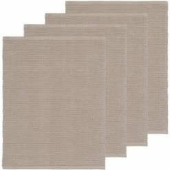 Am billigsten 🛒 Linum UNI Tischset - 4er Set - 35x46 Cm - Mole Brown G14 🔥