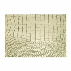 Coupon 😍 Daff Leatherixx Gator Tischset Rechteckig - 33x45 Cm - Ivory 🔔