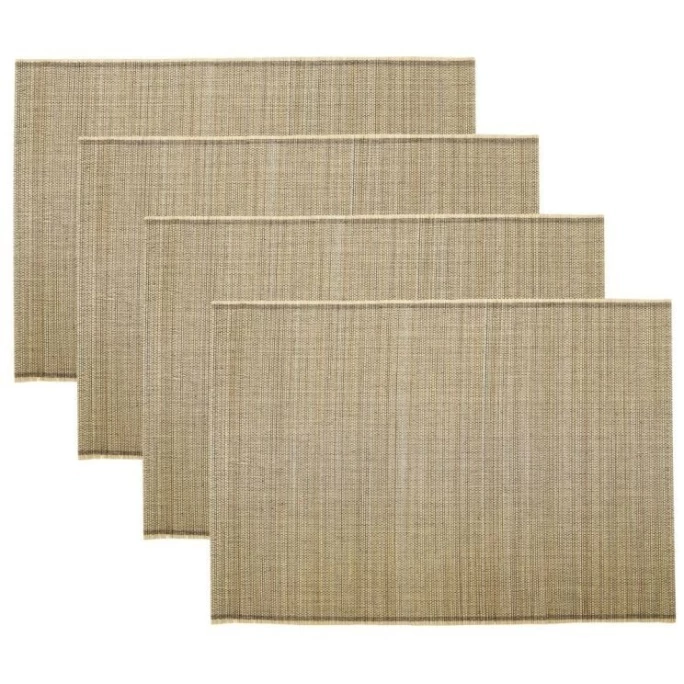 Billig 🔥 House Doctor Tischset Bamb 4er-Set - 33x45 Cm - Natur 👍 3 Billig 🔥 House Doctor Tischset Bamb 4er-Set - 33x45 Cm - Natur 👍