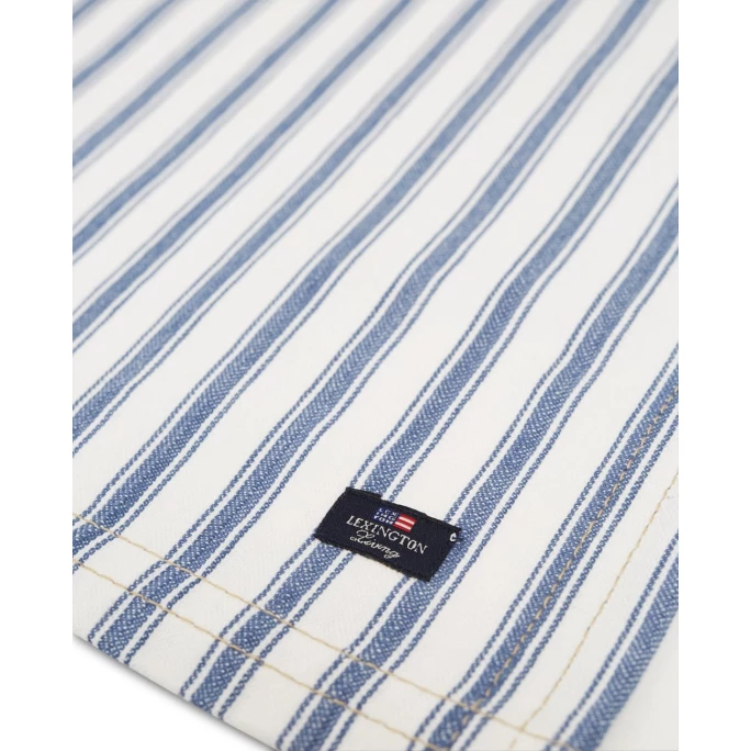 Bester Verkauf ???? LEXINGTON Icons Cotton Herringbone Striped Tischset - 40x50 Cm - Blue-white ???? 4 Bester Verkauf ???? LEXINGTON Icons Cotton Herringbone Striped Tischset - 40x50 Cm - Blue-white ???? – Bild 2