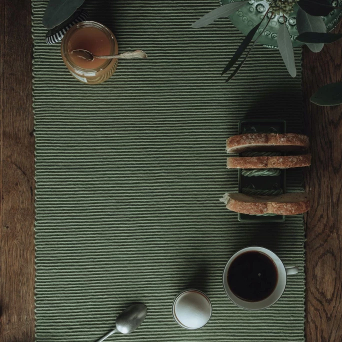 Billig 👏 Linum UNI Tischset - 4er Set - 35x46 Cm - Moss Green A18 🔔 6 Billig 👏 Linum UNI Tischset - 4er Set - 35x46 Cm - Moss Green A18 🔔 – Bild 4