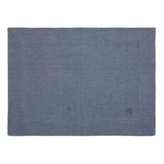 Aktion 👏 Marc O'Polo Akalla Platzset - 33x45 Cm - Smoke Blue 🌟 3 Aktion 👏 Marc O'Polo Akalla Platzset - 33x45 Cm - Smoke Blue 🌟