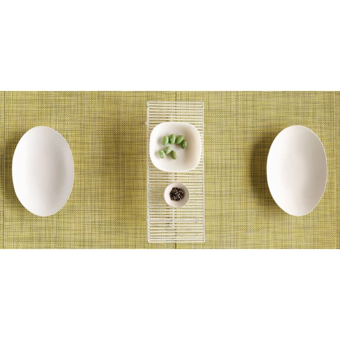 Budget 😀 Chilewich Mini Basketweave Platzset 4er-Set - 4 Stück à 36x48 Cm - Light Grey 🤩 4 Budget 😀 Chilewich Mini Basketweave Platzset 4er-Set - 4 Stück à 36x48 Cm - Light Grey 🤩 – Bild 2