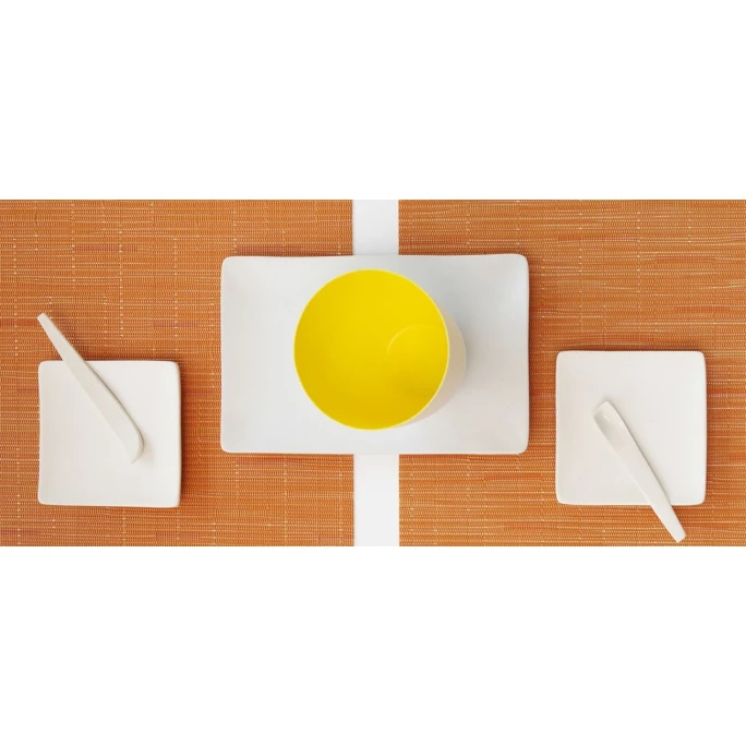 Brandneu 🛒 Chilewich Bamboo Oval Platzset 4er-Set - 4 Stück à 36x49 Cm - Chalk ✨ 7 Brandneu 🛒 Chilewich Bamboo Oval Platzset 4er-Set - 4 Stück à 36x49 Cm - Chalk ✨ – Bild 5