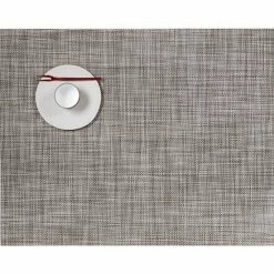 Am billigsten ✔️ Chilewich Mini Basketweave Platzset 4er-Set - 4 Stück à 36x48 Cm - Gravel ✨