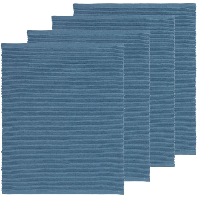 Blitzangebot ???? Linum UNI Tischset - 4er Set - 35x46 Cm - Deep Sea Blue C42 ???? 3 Blitzangebot ???? Linum UNI Tischset - 4er Set - 35x46 Cm - Deep Sea Blue C42 ????
