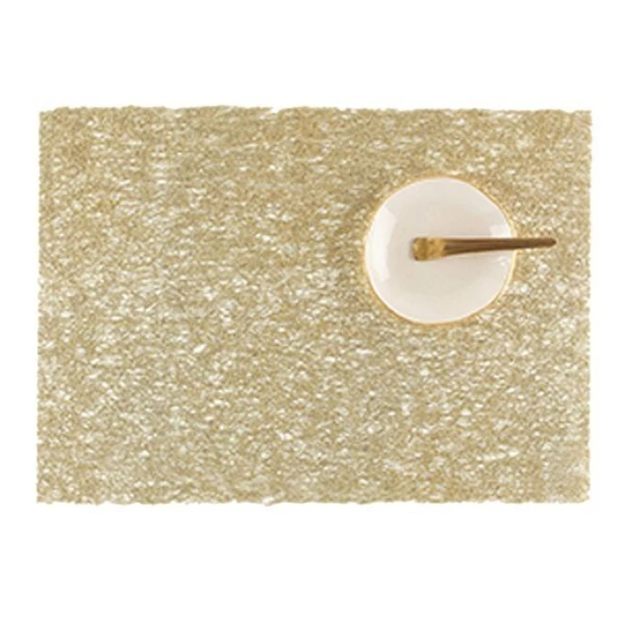Aktion ???? Chilewich Metallic Lace Platzset 4er-Set - 4 Stück à 36x48 Cm - Gold ???? 3 Aktion ???? Chilewich Metallic Lace Platzset 4er-Set - 4 Stück à 36x48 Cm - Gold ????