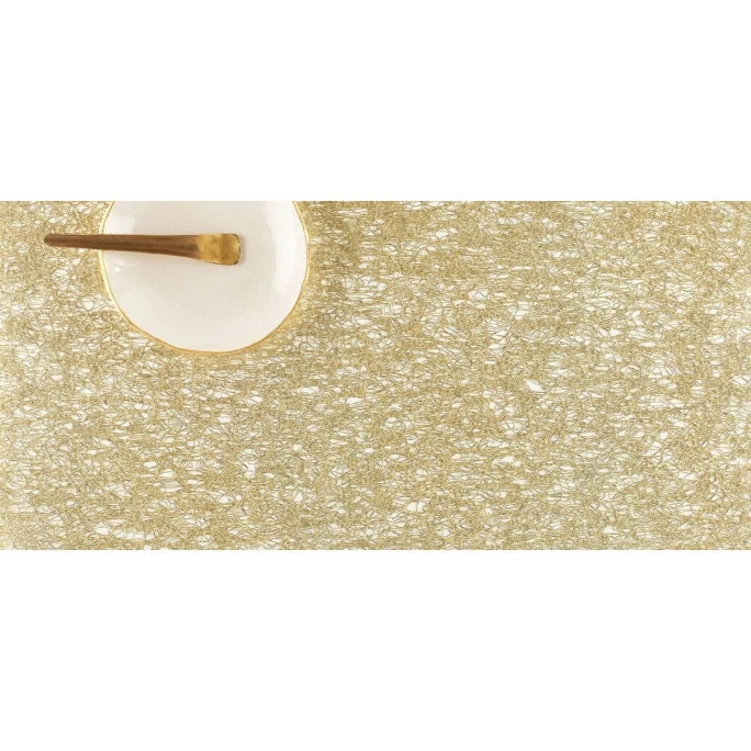 Aktion ???? Chilewich Metallic Lace Platzset 4er-Set - 4 Stück à 36x48 Cm - Gold ???? 4 Aktion ???? Chilewich Metallic Lace Platzset 4er-Set - 4 Stück à 36x48 Cm - Gold ???? – Bild 2