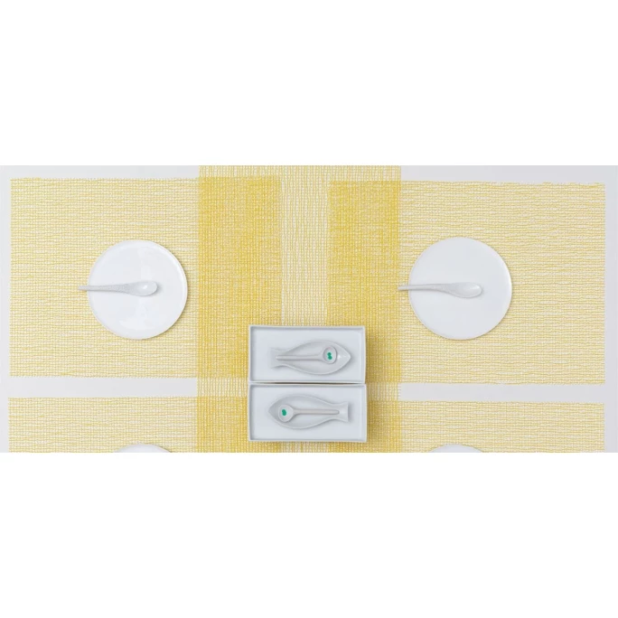 Billig 👍 Chilewich Woven Lattice Platzset 4er-Set - 4 Stück à 36x48 Cm - Silver 👍 4 Billig 👍 Chilewich Woven Lattice Platzset 4er-Set - 4 Stück à 36x48 Cm - Silver 👍 – Bild 2