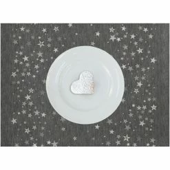 Schlussverkauf 🔔 Apelt 🔔 Christmas Glam 4709 Tisch-Set - 35x48 Cm - Anthrazit 😀