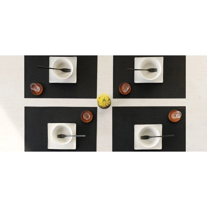 Bester Verkauf 🥰 Chilewich Basketweave Platzset 4er-Set - 4 Stück à 36x48 Cm - Aluminium ✨ 4 Bester Verkauf 🥰 Chilewich Basketweave Platzset 4er-Set - 4 Stück à 36x48 Cm - Aluminium ✨ – Bild 2