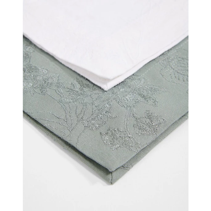 Brandneu 🧨 ESSENZA HOME Essenza Fine Art Platzsets Im 4er-Set - 35x50 Cm - Stone Green 👏 6 Brandneu 🧨 ESSENZA HOME Essenza Fine Art Platzsets Im 4er-Set - 35x50 Cm - Stone Green 👏 – Bild 4