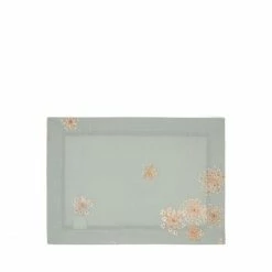 Brandneu ✨ ESSENZA HOME Essenza Lauren Platzsets Im 4er-Set - 35x50 Cm - Stone Green 💯