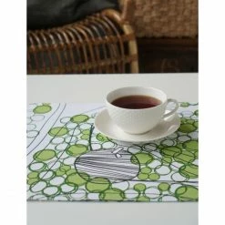 Angebote 👍 Born In Sweden Doublesided Tischset Countryside/City - 35x45 Cm - Hellgrau/rot 😀 -Lind DNA Shop unnamed file 829