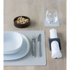 Am billigsten 🌟 Lind DNA SQUARE Serene Tischset - Größe L: 35x45 Cm - Cream 😍 -Lind DNA Shop unnamed file 849