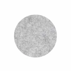 Aktion 🔔 Daff Filz Tischset Scheibe Aus Merino-Wolle - Ø 33 Cm - Frost Melange ❤️