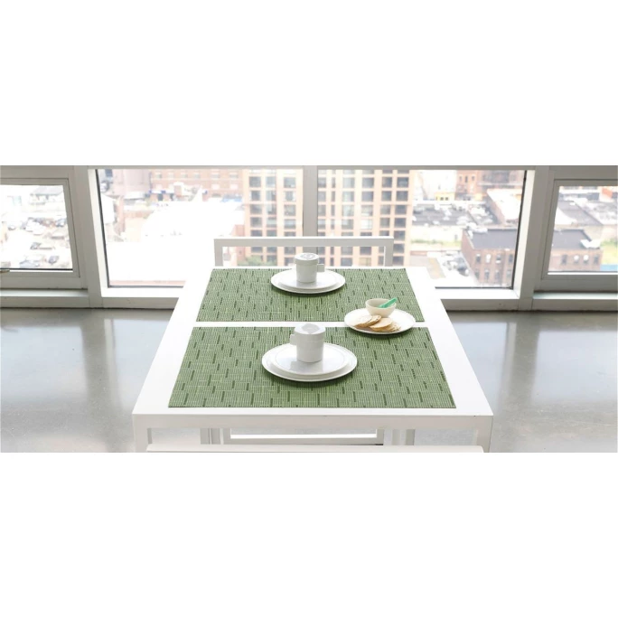 Rabatt 👏 Chilewich Bamboo Oval Platzset 4er-Set - 4 Stück à 36x49 Cm - Grey Flannel 🥰 5 Rabatt 👏 Chilewich Bamboo Oval Platzset 4er-Set - 4 Stück à 36x49 Cm - Grey Flannel 🥰 – Bild 3