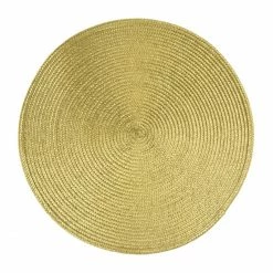 Billig 🧨 Pad DINING Tischset 6er-Set - 6 Stück à Ø 38 Cm - Gold 😉