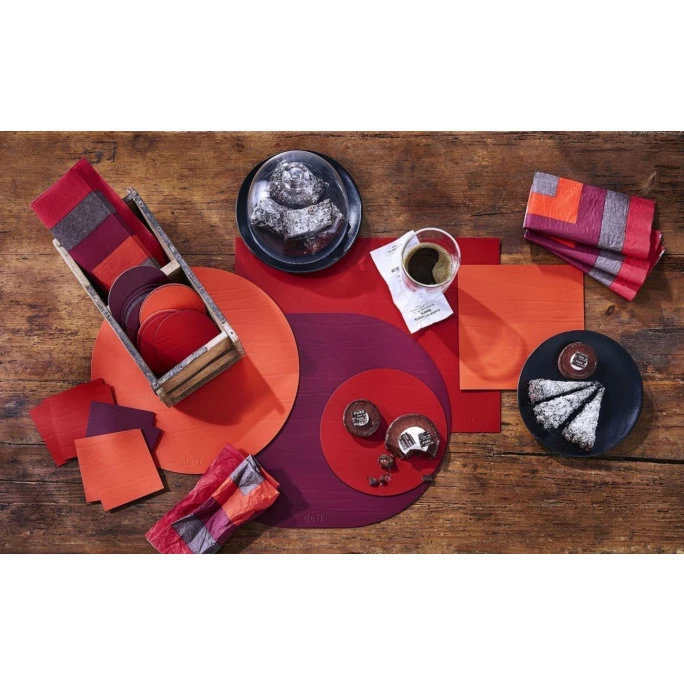 Coupon 🥰 Daff Leatherixx Dumbo Tisch-Set - Ø 33 Cm - Delfino 🧨 4 Coupon 🥰 Daff Leatherixx Dumbo Tisch-Set - Ø 33 Cm - Delfino 🧨 – Bild 2