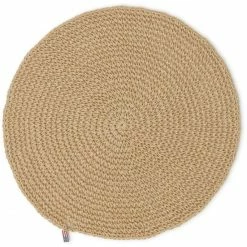 Neu ⭐ Lexington Round Recyled Paper Straw Platzset - Ø 38 Cm - Natural 🥰