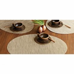 Coupon 🥰 Chilewich Bamboo Rund Platzset 4er-Set - 4 Stück à Ø 38 Cm - Grey Flannel 🛒 -Lind DNA Shop unnamed file 935