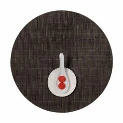 Coupon 🛒 Chilewich Bamboo Rund Platzset 4er-Set - 4 Stück à Ø 38 Cm - Chocolate 🥰